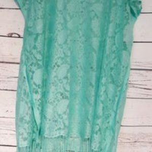 Crochet Cover Up Shirt